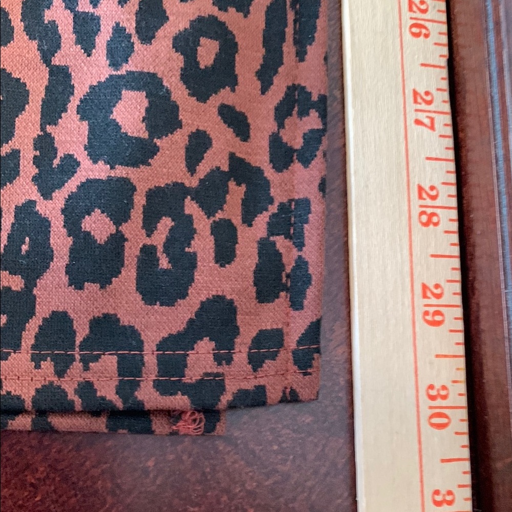Ann Taylor, LOFT, Brown and Black Midi Pencil Skirt, size medium, EUC - Picture 8 of 8